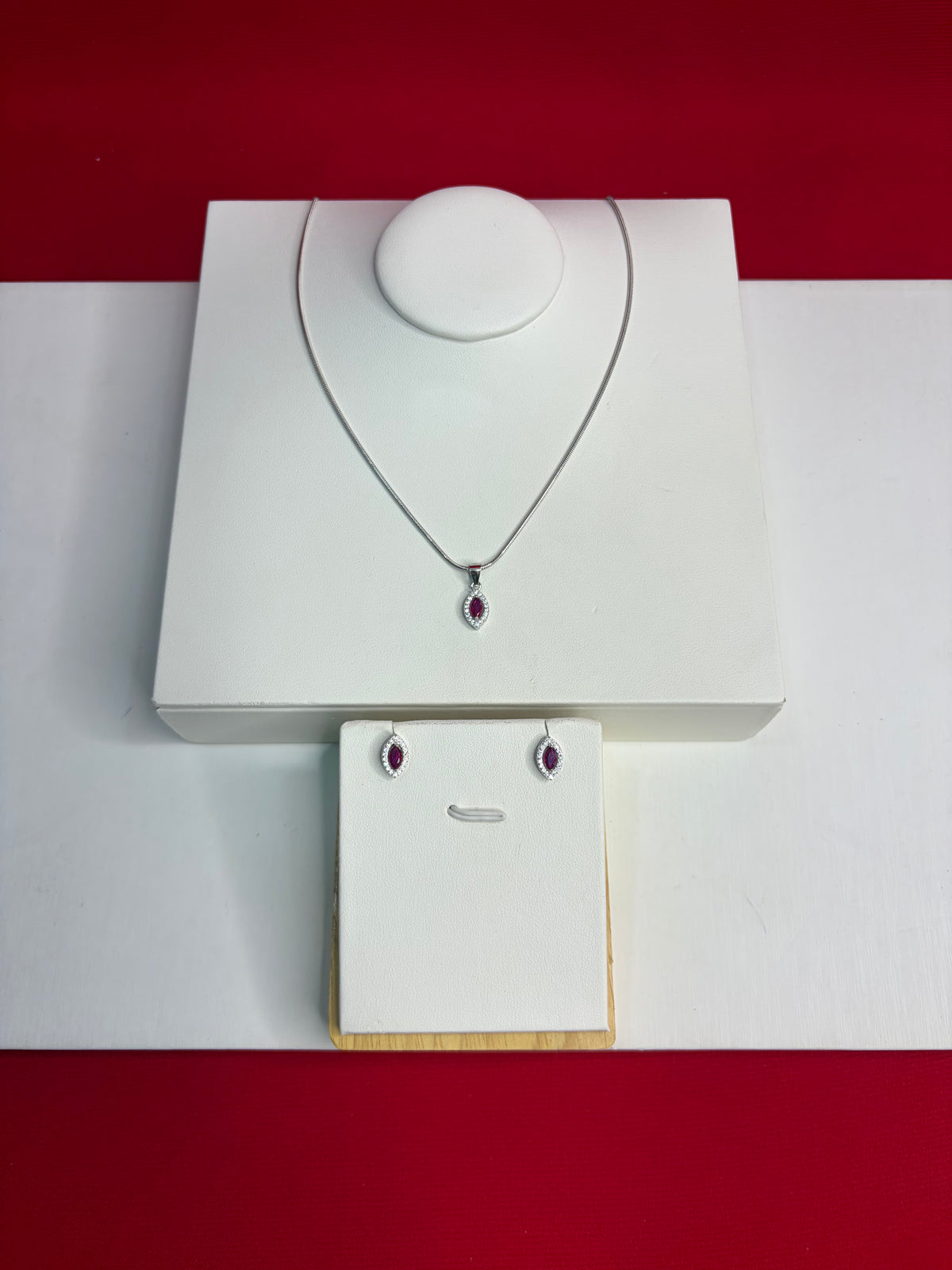 Pure Silver Pendant Set (WN199)
