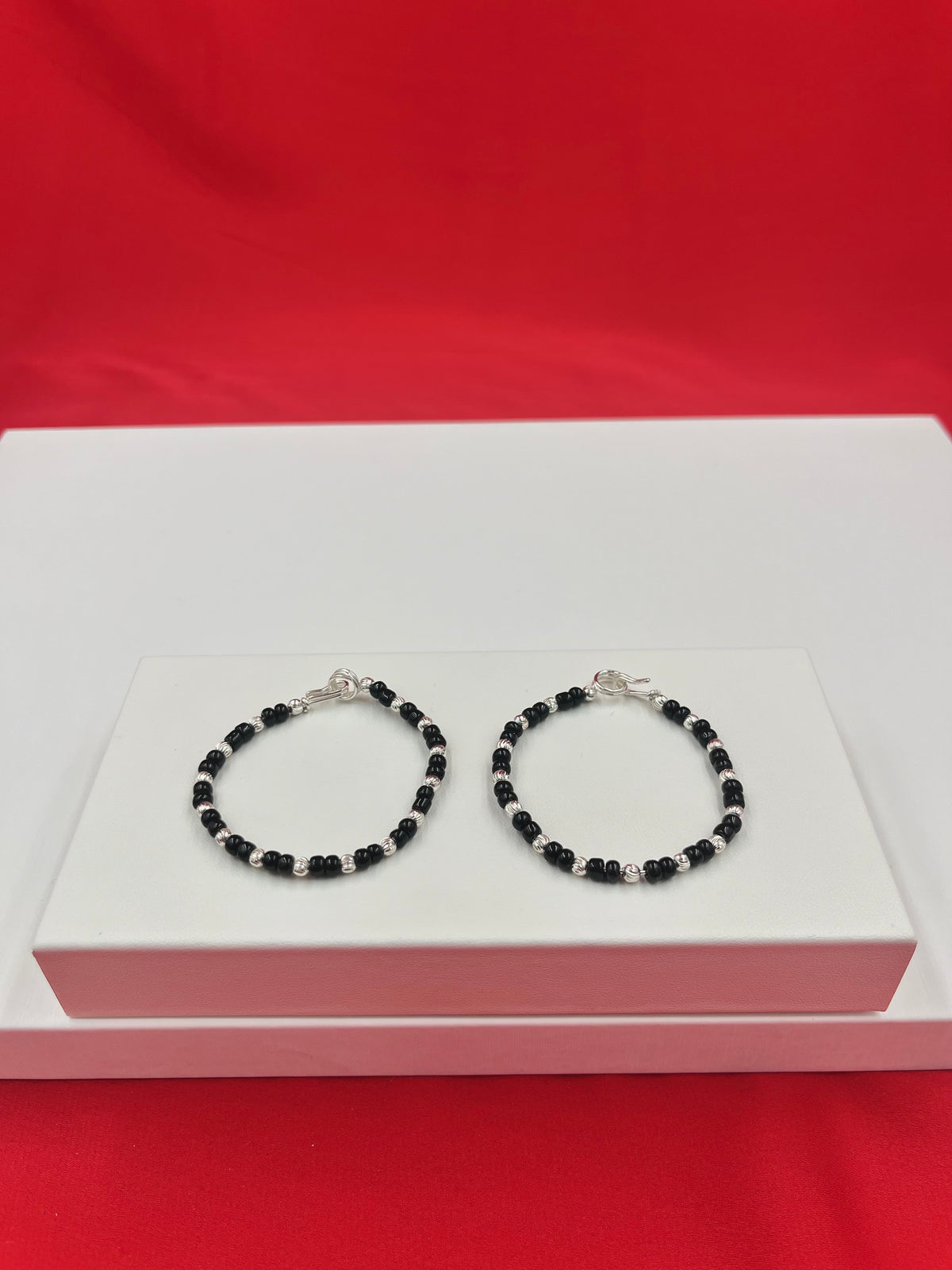 Pure Silver Baby Nazriye Pair