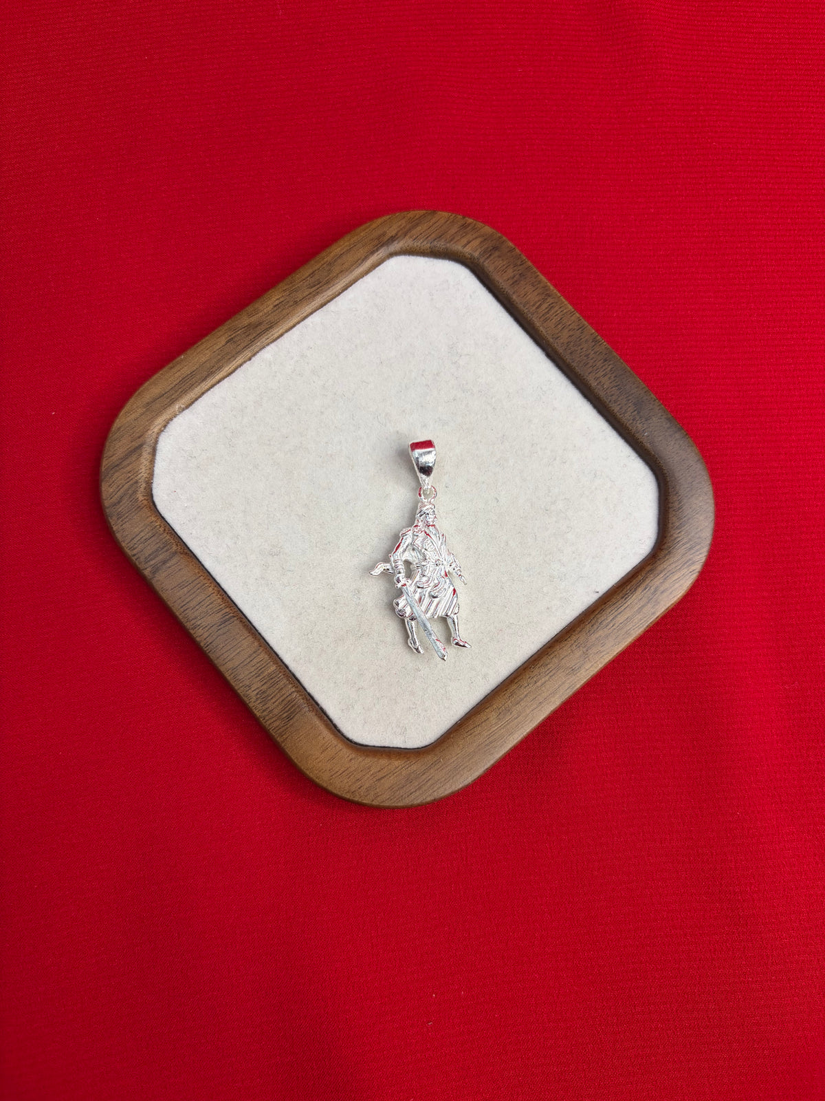 Pure Silver Baba Deep Singh Ji’s Pendant (SP79)