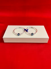 Pure Silver Baby Kangan 1.5 size