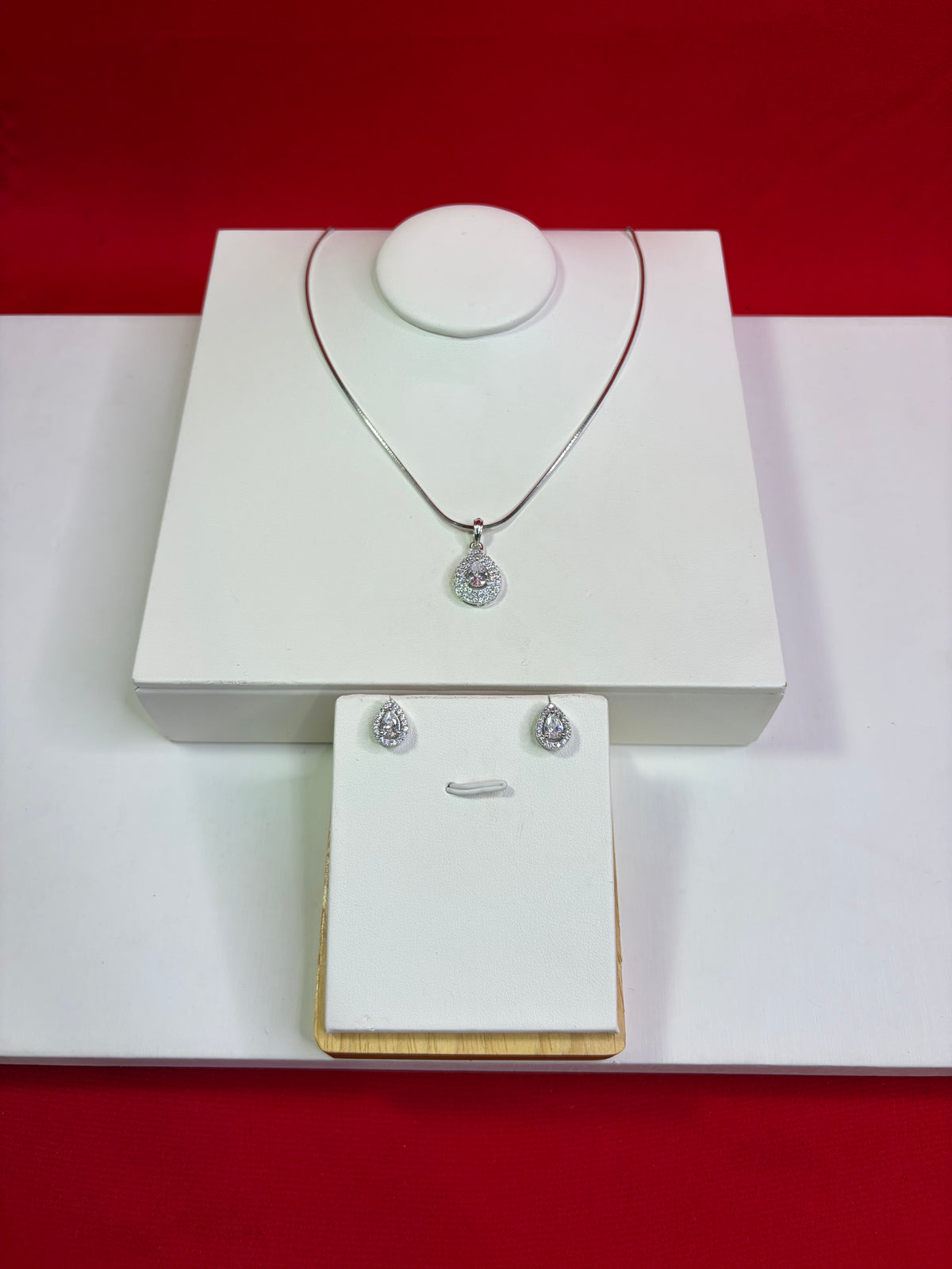 Pure Silver Pendant Set (WN153)
