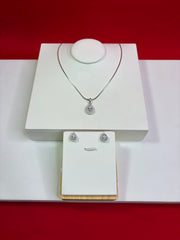 Pure Silver Pendant Set (WN153)