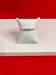 Fancy Pure Silver Bracelet