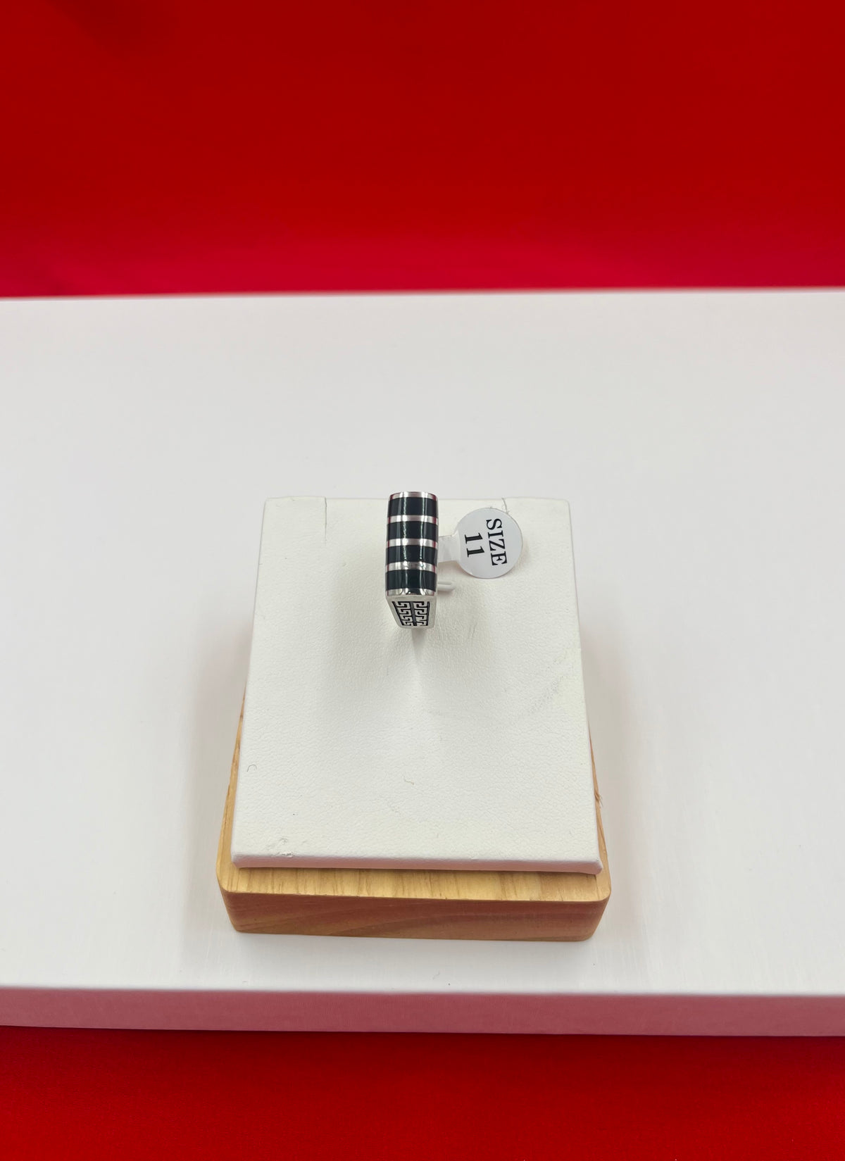 Men Silver Ring size 11