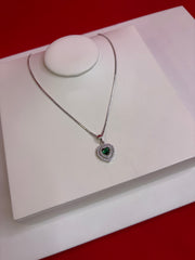 Pure Silver Pendant Necklace (WN103)