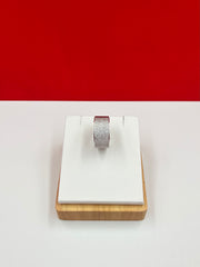 Silver Iced Band size 11