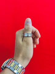 Pure Silver Band size 12
