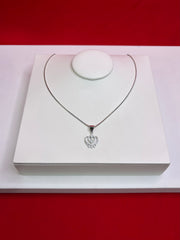 Pure Silver Khanda Sahib Pendant (WN130)