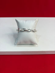 Men Pure Silver Bracelet (MB143)