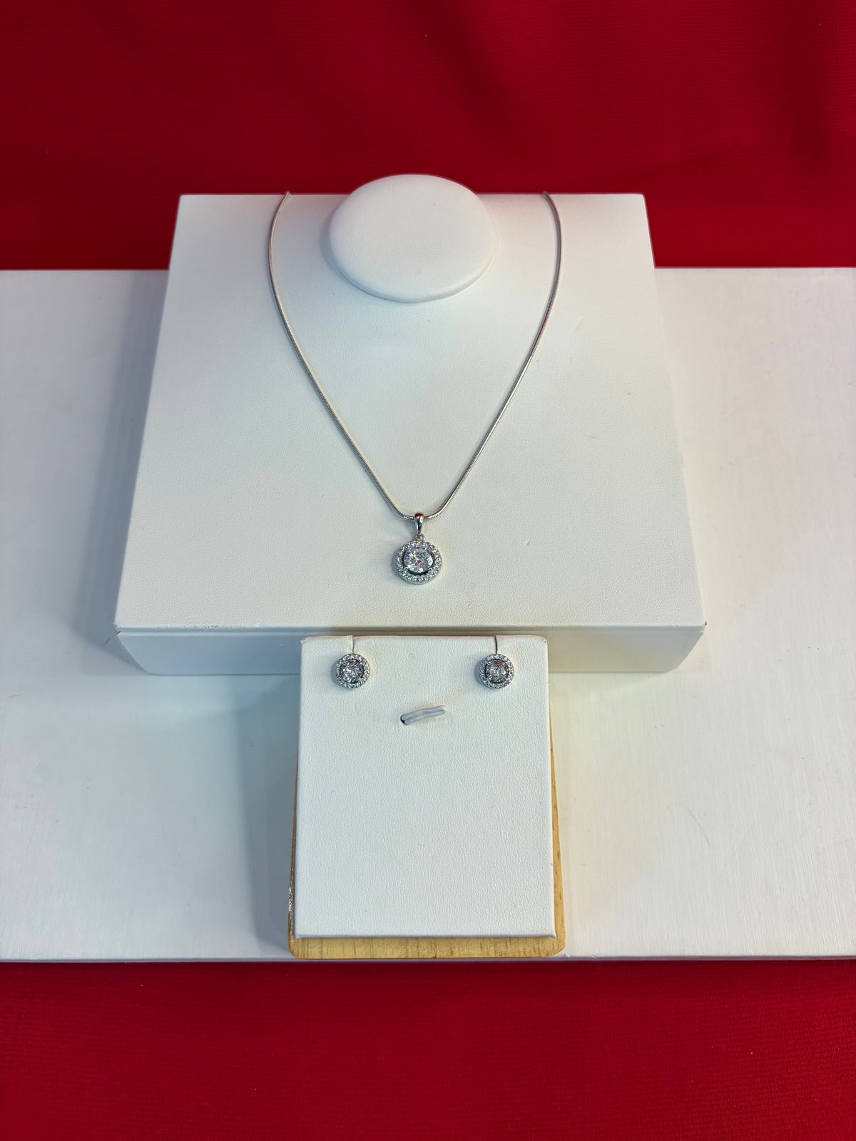 Pure Silver Pendant Set (WN219)