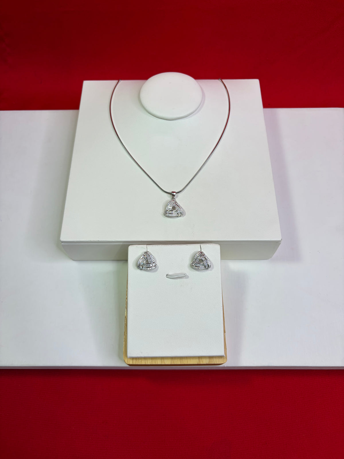 Pure Silver Pendant Set (WN149)