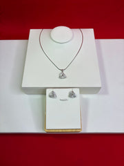 Pure Silver Pendant Set (WN149)