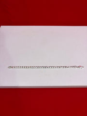 Men Pure Silver Bracelet (MB127)