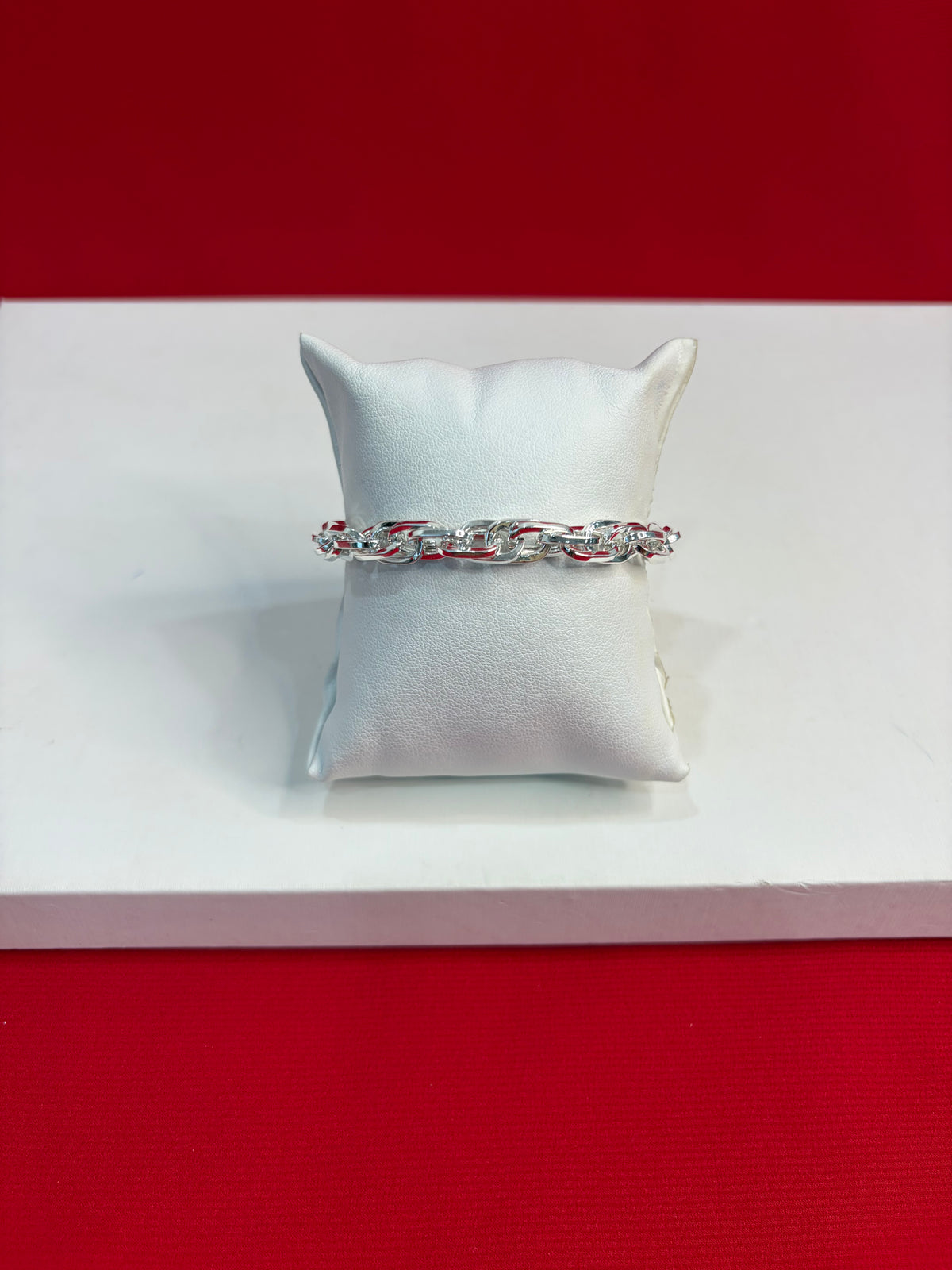 Men Pure Silver Bracelet (MB138)