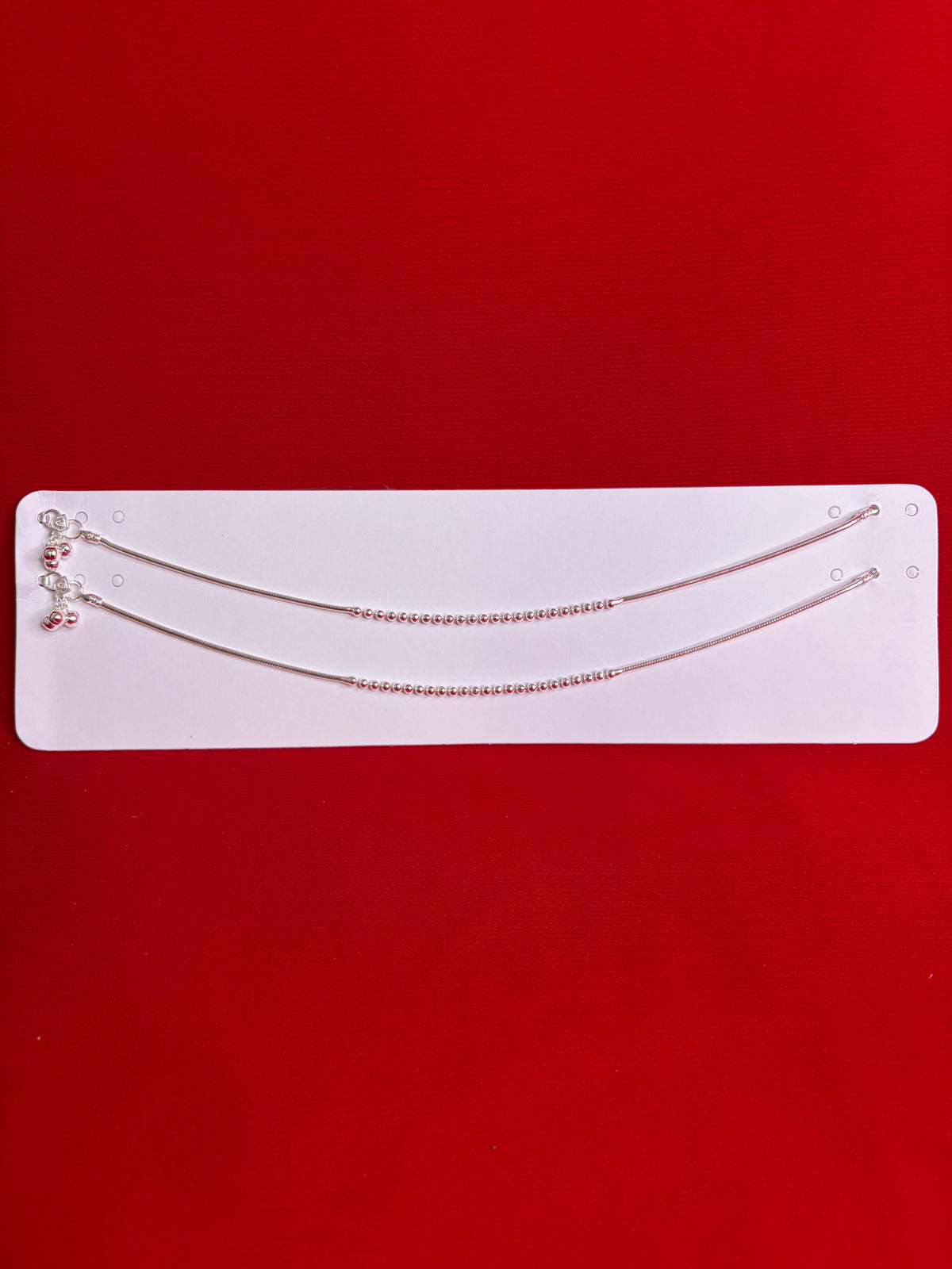 Pure Silver Anklets (WA135)