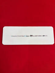 Pure Silver Kids Name Engraving Bracelet (KSR63)