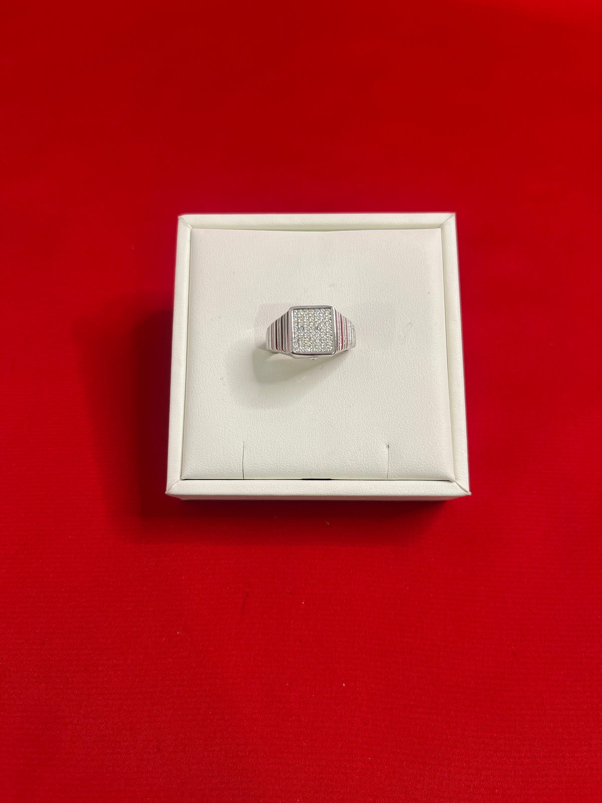 Men Silver Ring (Size 10) MR39