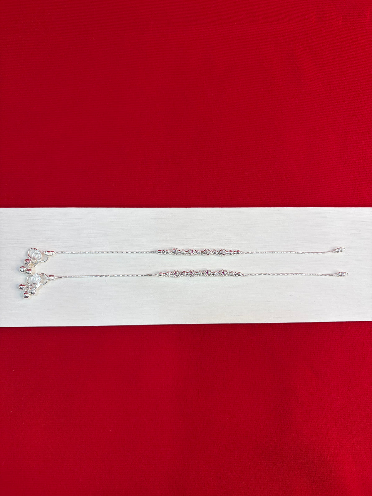 Pure Silver Kids Anklets (8.5 Inch) (KA141)