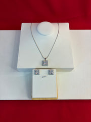 Pure Silver Pendant Set (WN204)