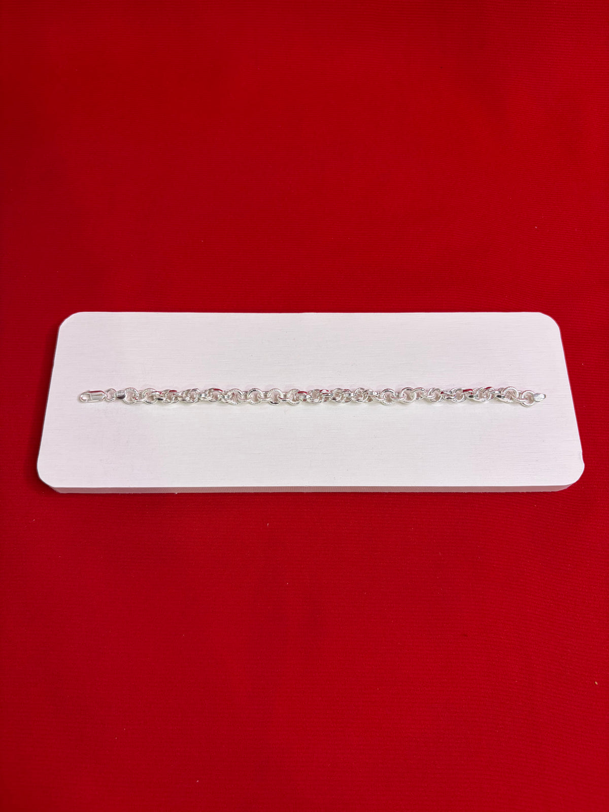 Kids Pure Silver Bracelet 7.5 Inch (KSR36)