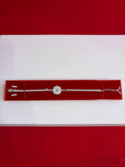 Pure Silver Rakhi Bracelet 7-8.5” (SR17)