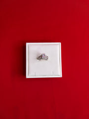 Pure Silver Women’s Cocktail Ring (Size 6) WR253