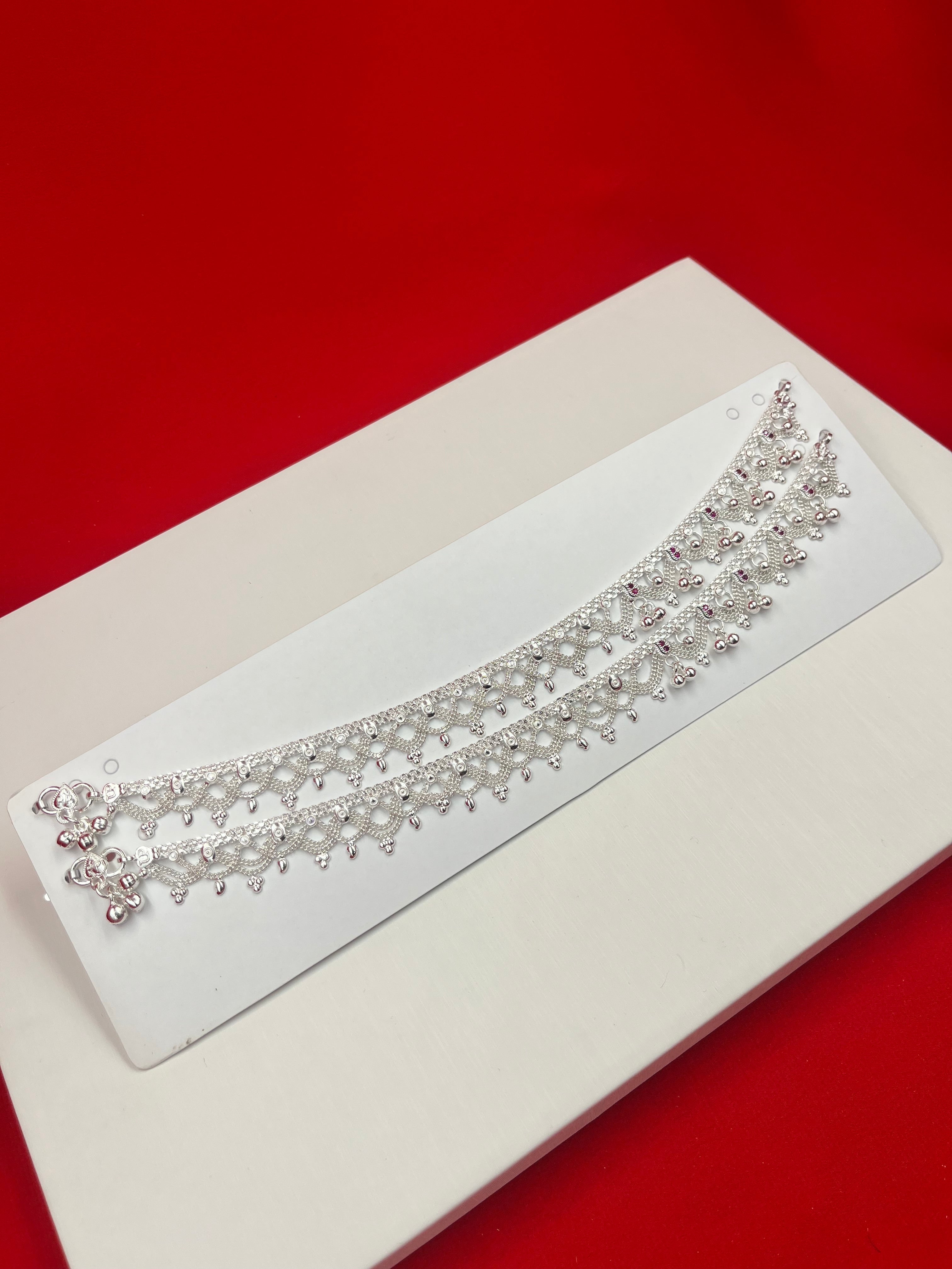 Pure Silver Anklets