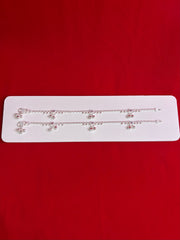 Pure Silver Anklets (9 inch) (KA93)