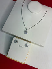 Pure Silver Pendant Set (WN197)