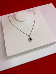 Pure Silver Pendant Necklace (WN105)