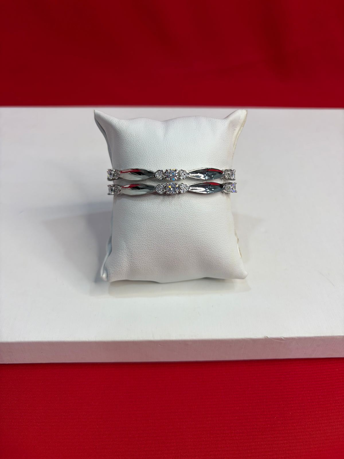 Pure Silver Bangle Pair 2.3 (SB138)