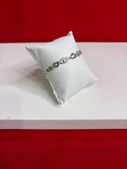 Fancy Pure Silver Bracelet (WB72)