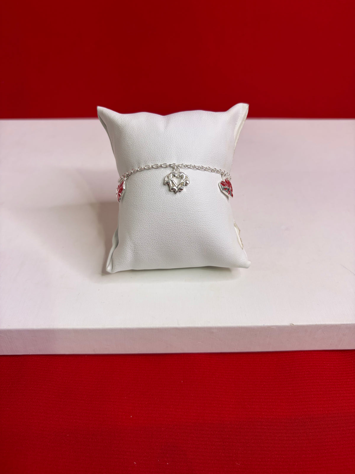 Pure Silver Charm Bracelet (WB130)