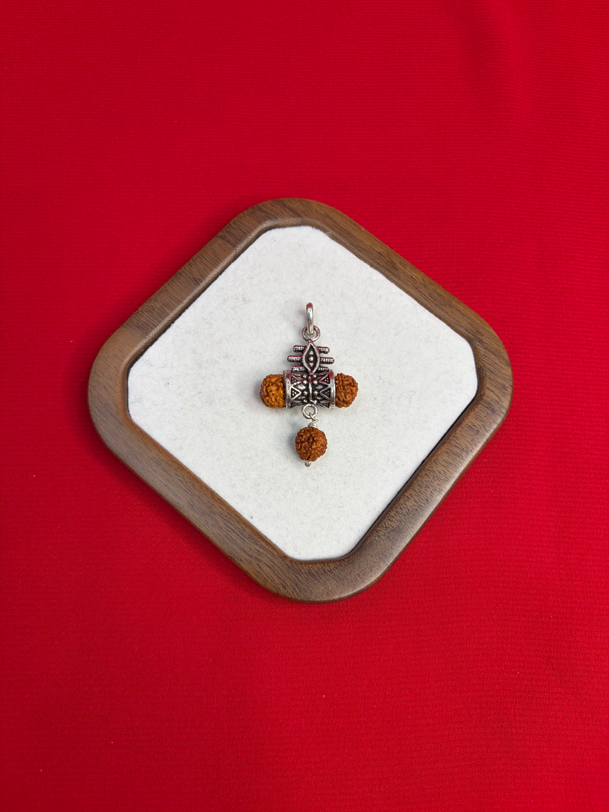 Pure Silver Rudhraksh Pendant (SP67)
