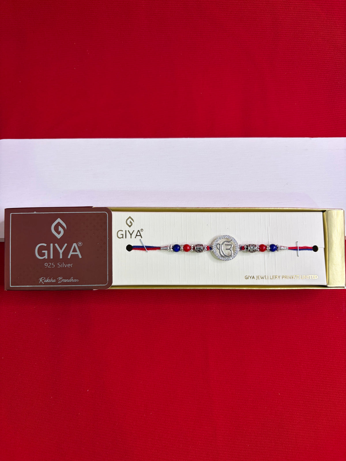 Pure Silver Ek Onkar Rakhi (TR12)