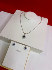 Pure Silver Pendant Set (WN138)