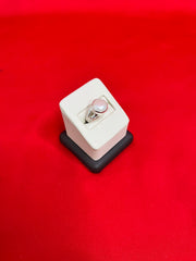 Pure Silver Pearl Ring Size 4.5