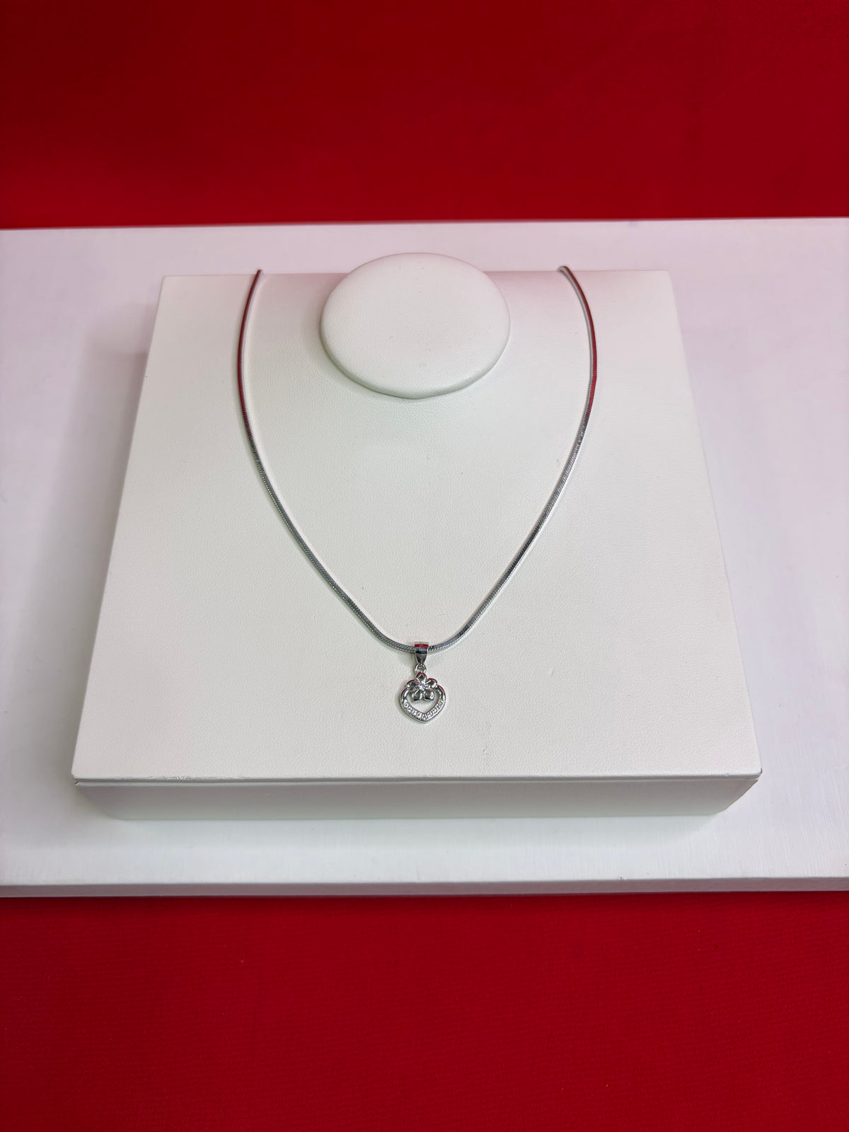 Pure Silver Pendant Necklace (WN120)