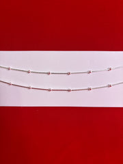 Pure Silver Anklets (WA133)