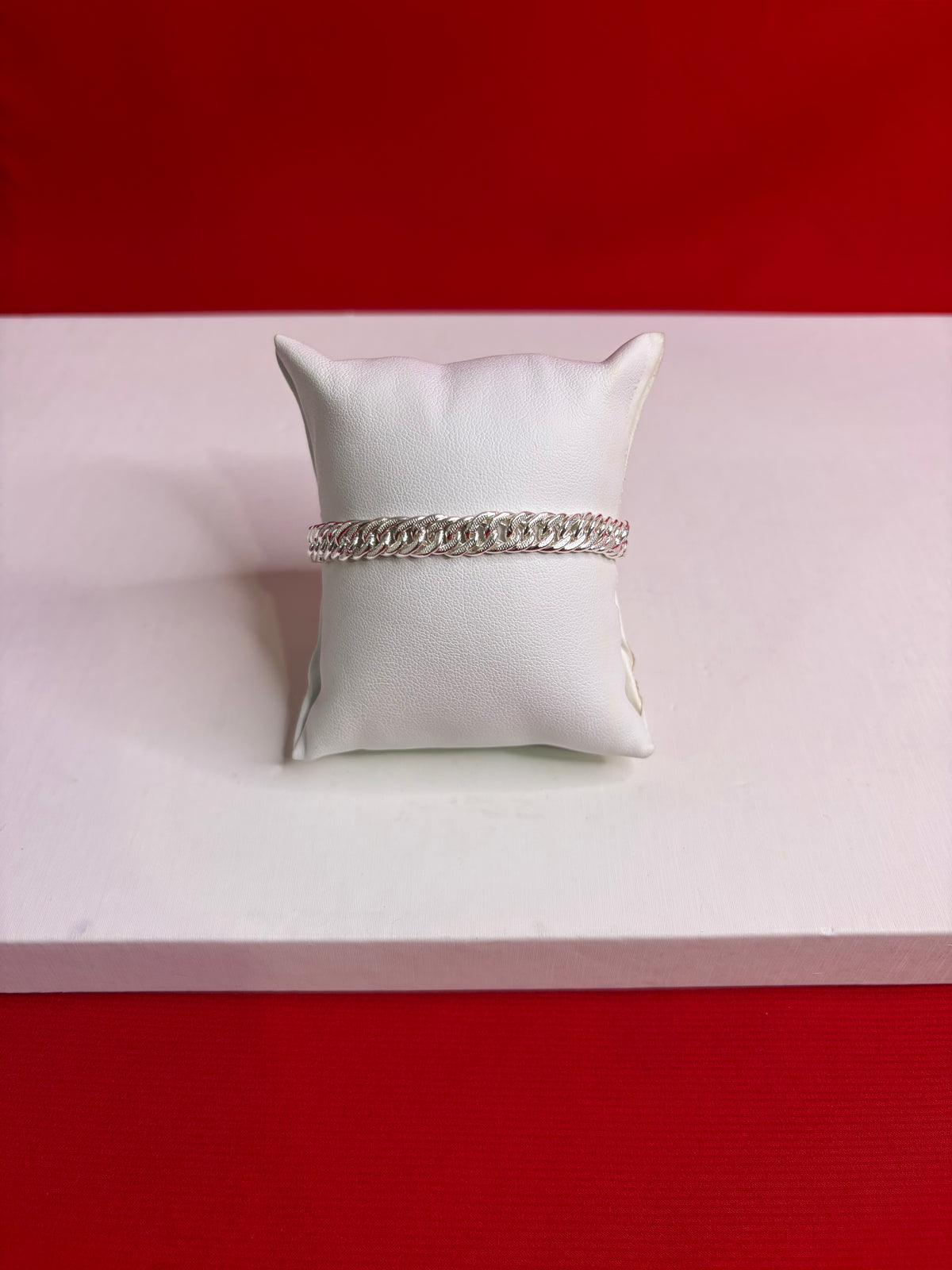Men Pure Silver Bracelet (MB108)