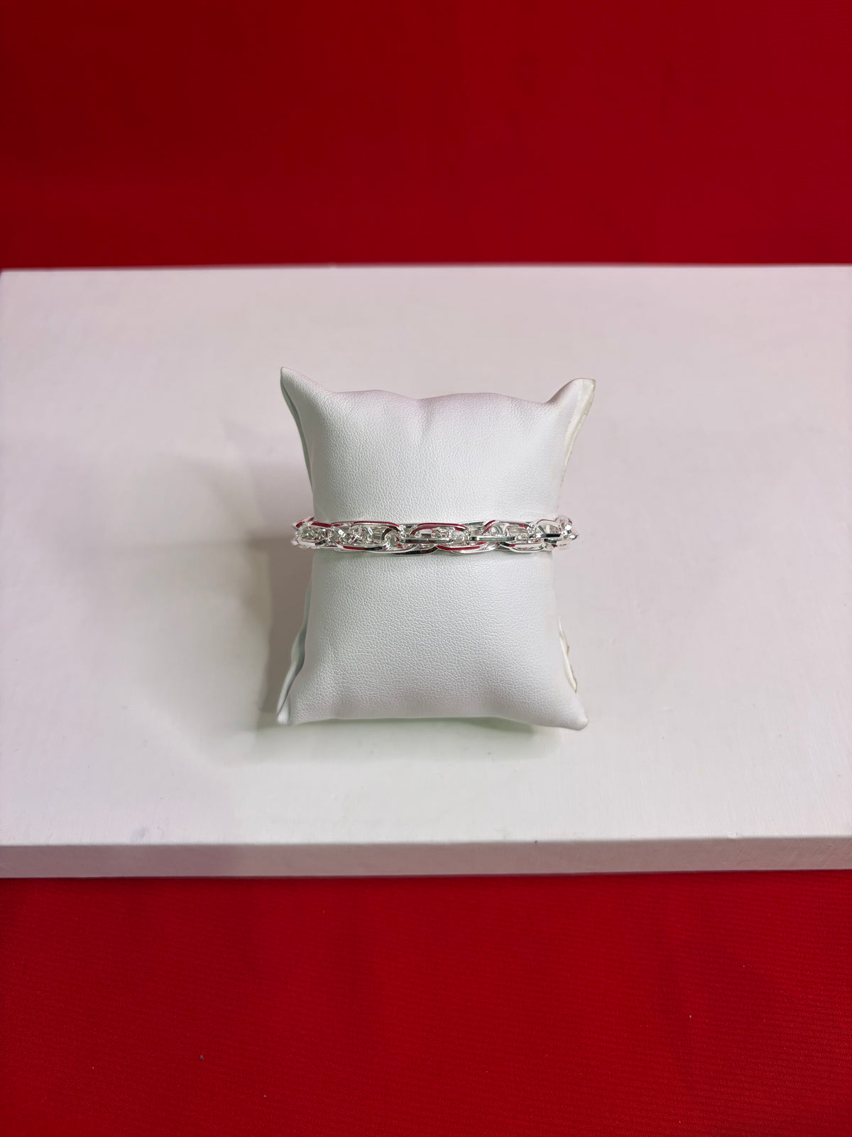 Men Pure Silver Bracelet (MB115)