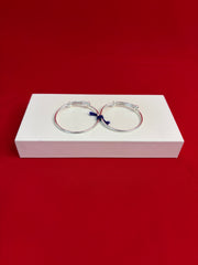 Pure Silver Adjustable Kangan Bracelet (KS140)