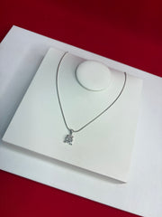 Pure Silver Pendant Necklace (WN202)
