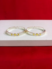 Pure Silver Bangle Pair 2.6 (SB99)