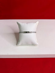 Women’s Pure Silver Bangle Bracelet (SB101)