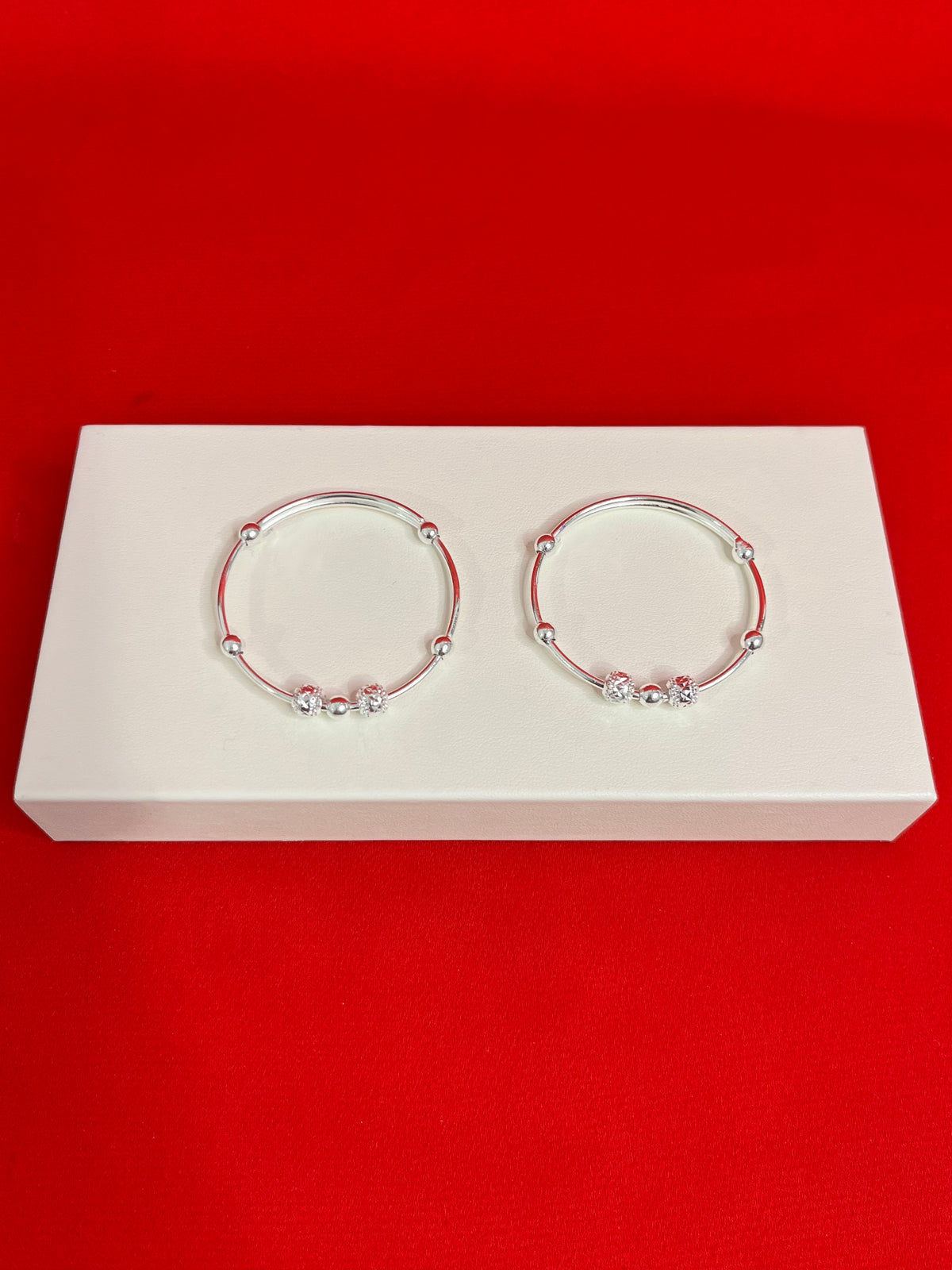 Pure Silver Kids Kangan 1.5