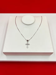 Cross Silver Pendant Necklace