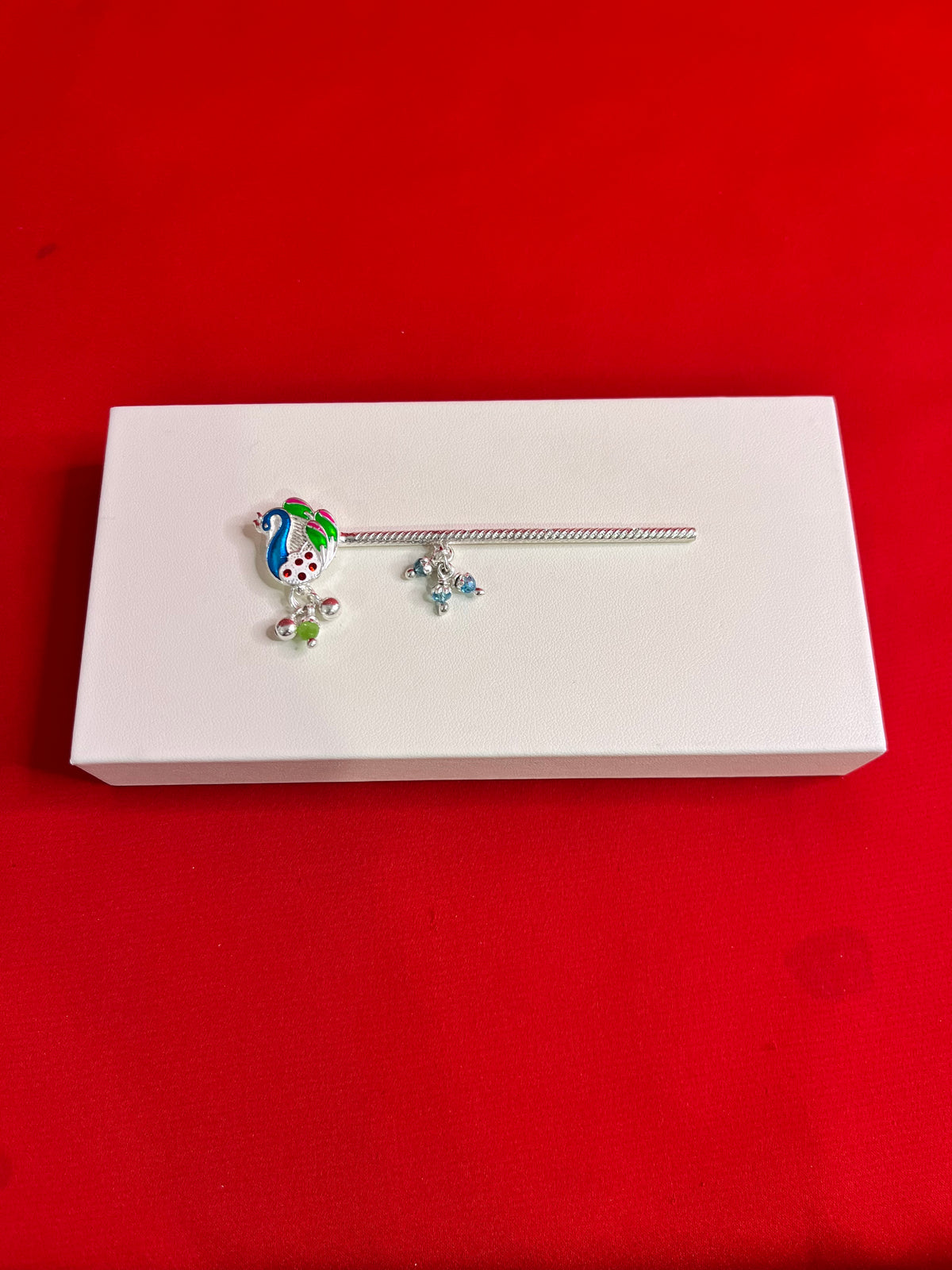 Pure Silver Laddu Gopal Bansuri 🪈