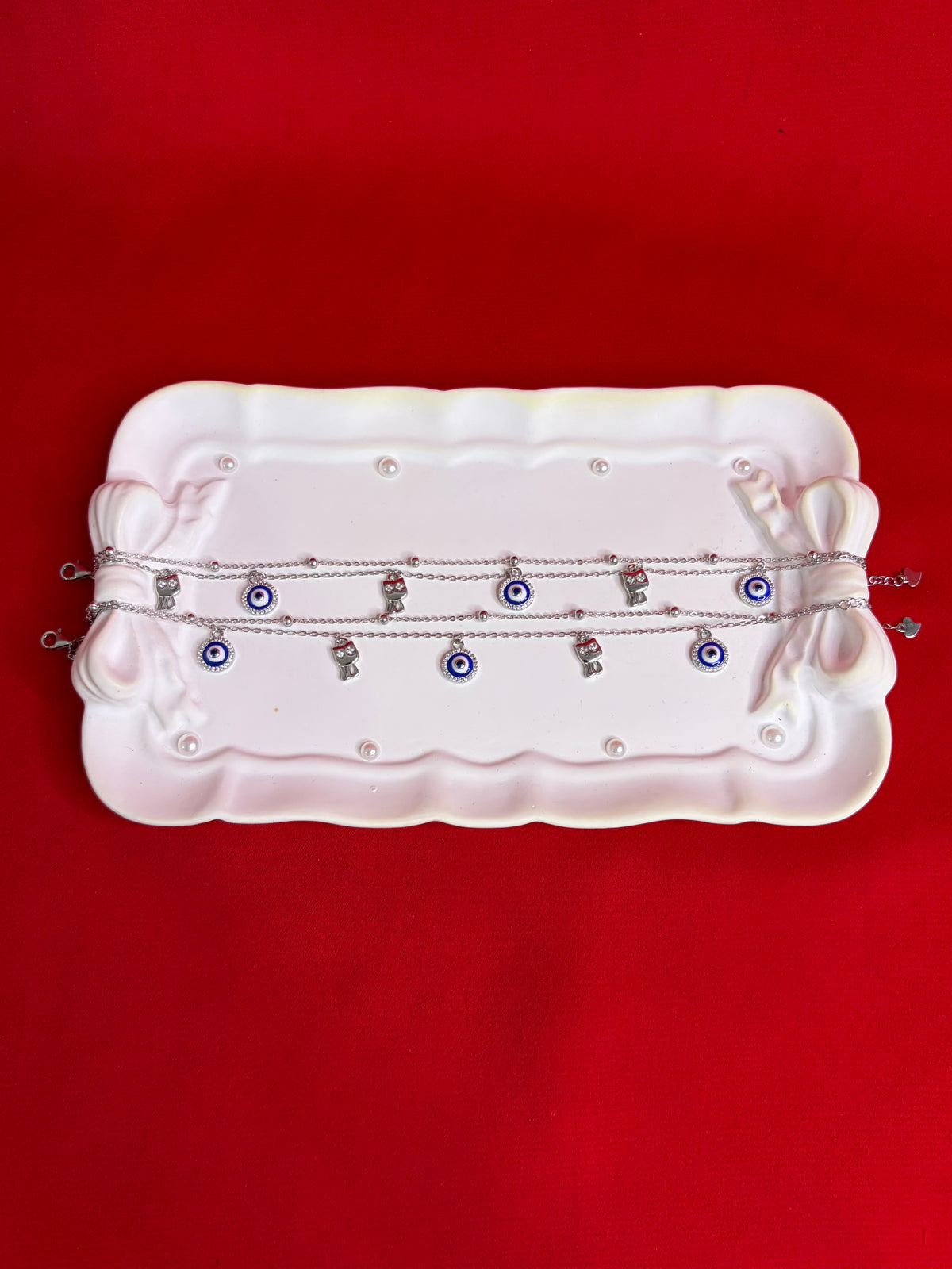 Pure Italian Silver Anklets (WA89)