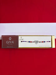 Pure Silver Super Bro Rakhi (TR10)